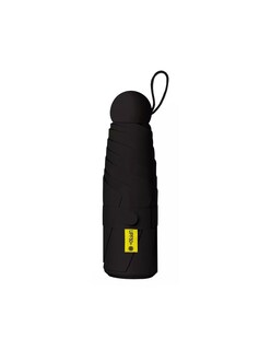 Foto 2 | Paraguas Bolsillo Anti-ultravioleta +bolsa Cápsula Negro + Gratis Termo Güish De Regalo