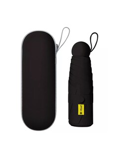 Foto 3 | Paraguas Bolsillo Anti-ultravioleta +bolsa Cápsula Negro + Gratis Termo Güish De Regalo