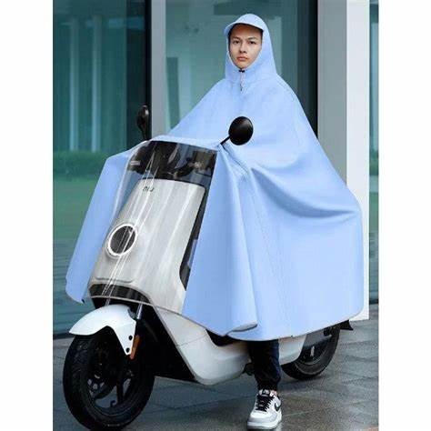 Foto 4 pulgar | Duo De Impermeables Para Motociclista Con Capucha Exterior