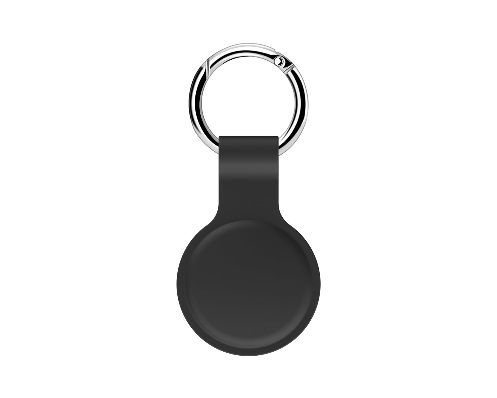 Foto 2 pulgar | Funda Protectora de Silicona Compatible con Apple Airtag Negro