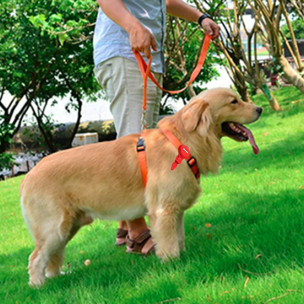 Foto 4 | Soporte Air Tag Para Collar De Perro Huoguo, Ajustable, Silicona - Venta Internacional.