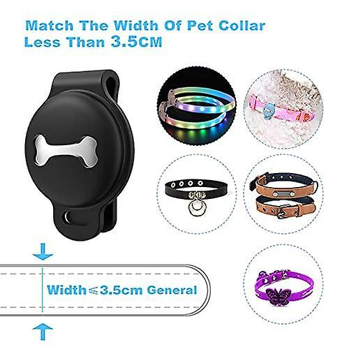 Foto 5 pulgar | Funda Protectora Para Collar De Perro Airtag, Antiarañazos, Gris - Venta Internacional.