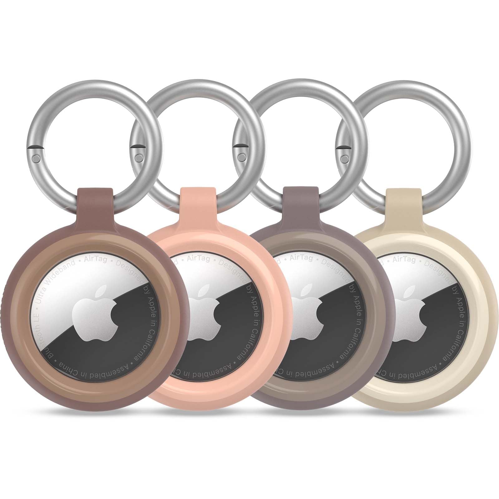 Foto 2 pulgar | Case Otterbox Sleek Tracker Para Apple Airtag (paquete De 4), Brew Neutrals - Venta Internacional.