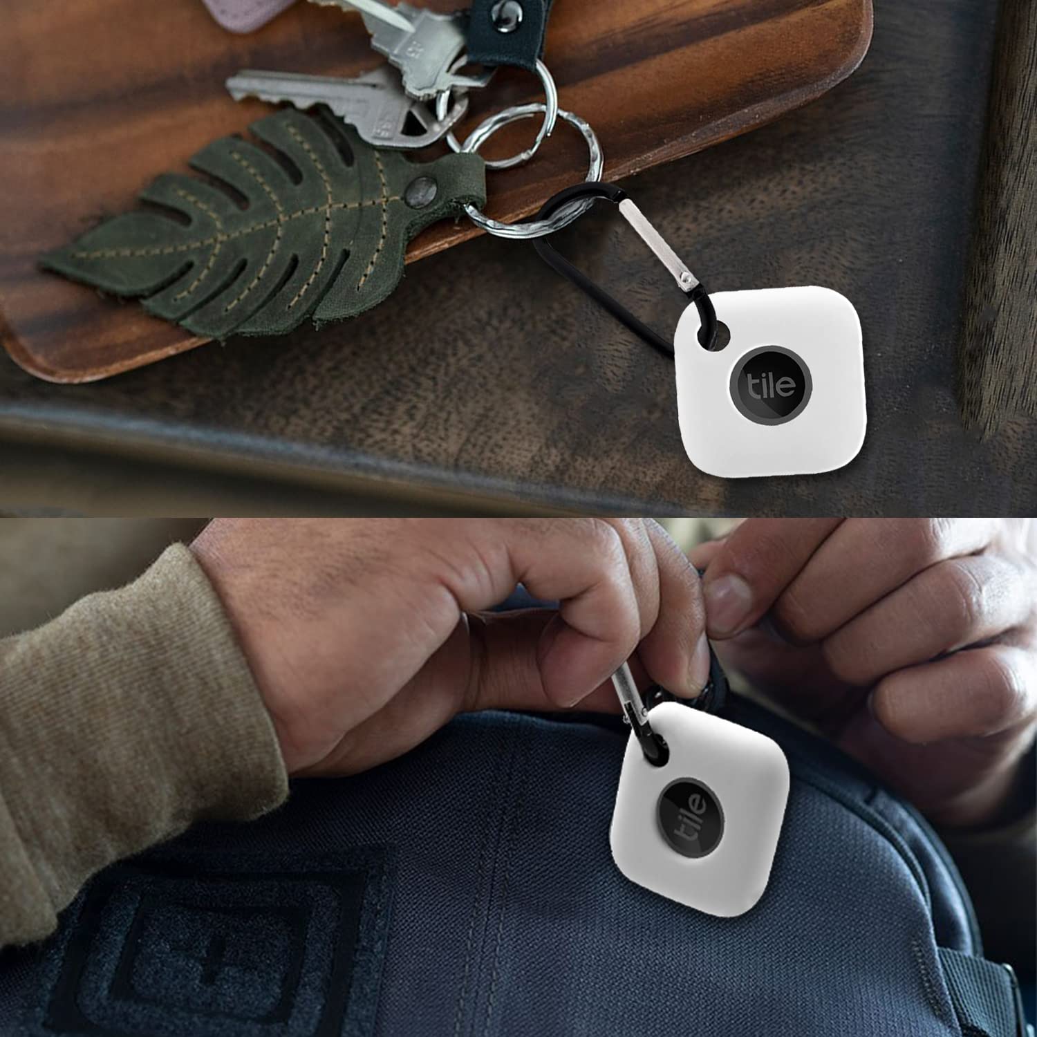 Foto 7 pulgar | Funda De Silicona Para Tile Mate 2022 Con Llavero Seltureone, Color Blanco - Venta Internacional.