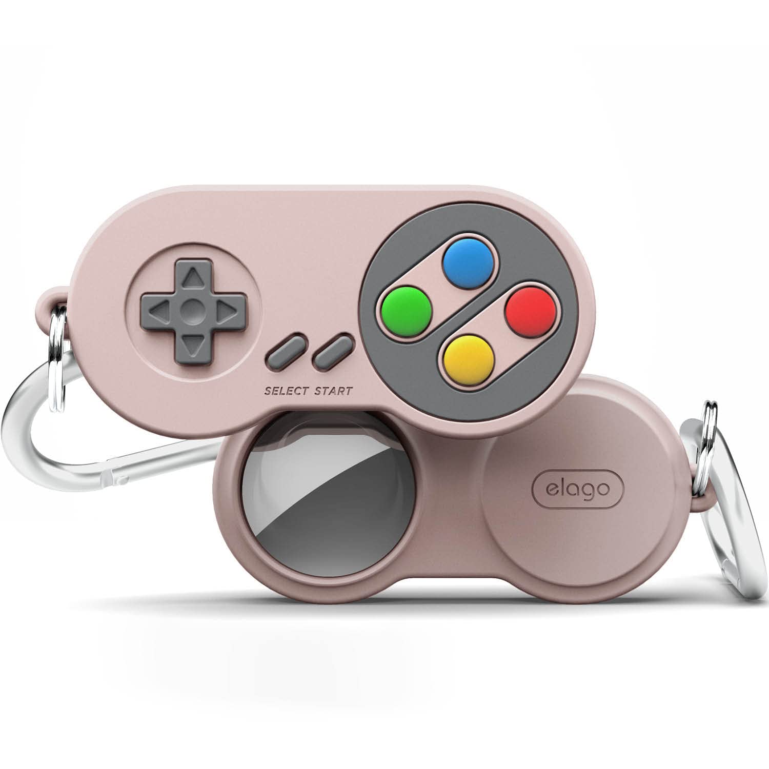 Foto 1 | Funda Para Llavero Elago W5 Compatible Con Apple Airtags, Color Rosa Arena - Venta Internacional.