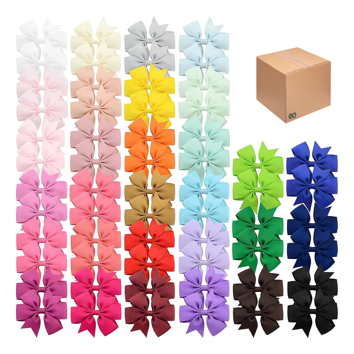 Foto 2 pulgar | Kit 53pz Broches Cabello Con Grande Moño Eo Safe Imports Esi-20174 Multicolor