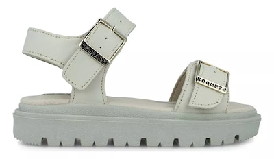 Foto 1 | Sandalia Huarache Coqueta 112800-l Casual Niña Piel Beige