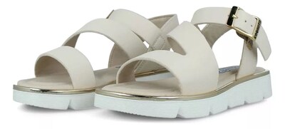 Foto 3 | Sandalia Huarache Coqueta 112901-l Niña Sintético Beige Casual