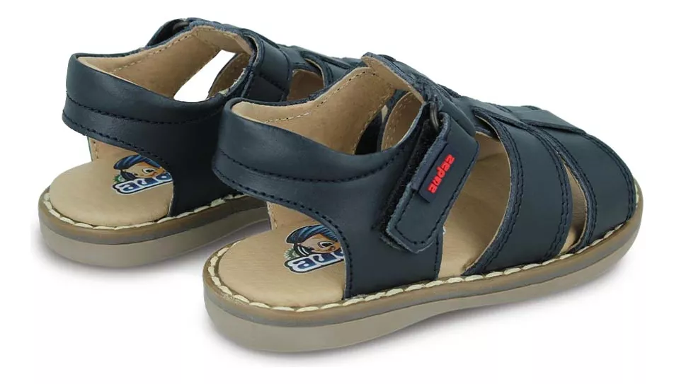 Foto 5 | Sandalia Huarache Audaz 100802-h Niño Casual Piel Azul