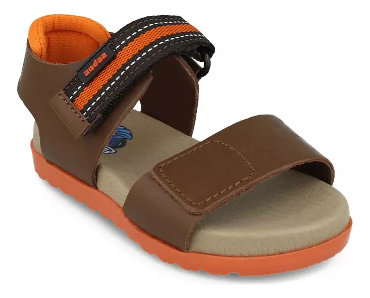 Foto 2 | Sandalia Huarache Audaz 101706-n Niño Casual Piel Nuez