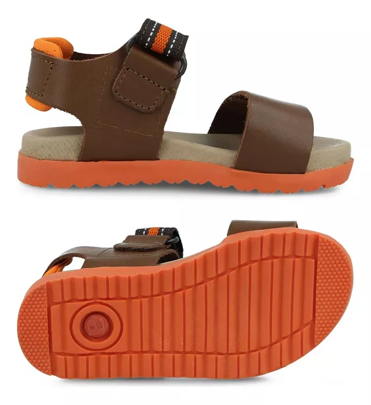 Foto 6 | Sandalia Huarache Audaz 101706-n Niño Casual Piel Nuez