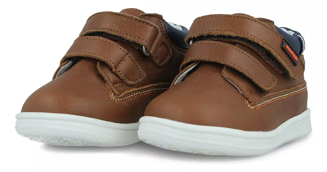 Foto 5 pulgar | Bota Audaz 956300-n Niño Zapato Casual Piel Miel