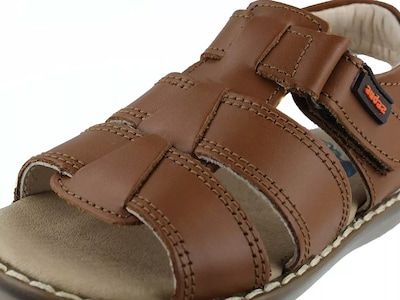 Foto 7 | Sandalia Huarache Audaz 100802-m Niño Casual Piel Miel