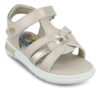 Foto 2 | Sandalia Huarache Coqueta 103902-s Niña Sintético Oro