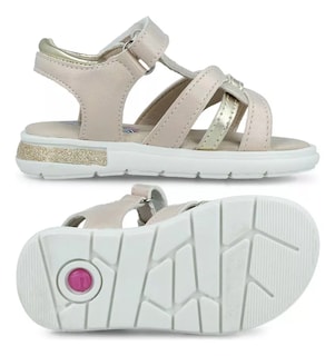 Foto 6 | Sandalia Huarache Coqueta 103902-s Niña Sintético Oro