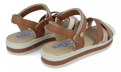 Foto 5 | Sandalia Huarache Coqueta 112300-x Niña Sintético Miel