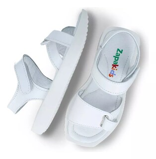 Foto 3 | Sandalias Huaraches Zapakids 93755-cx1 Zapatos Niña Piel Blanco