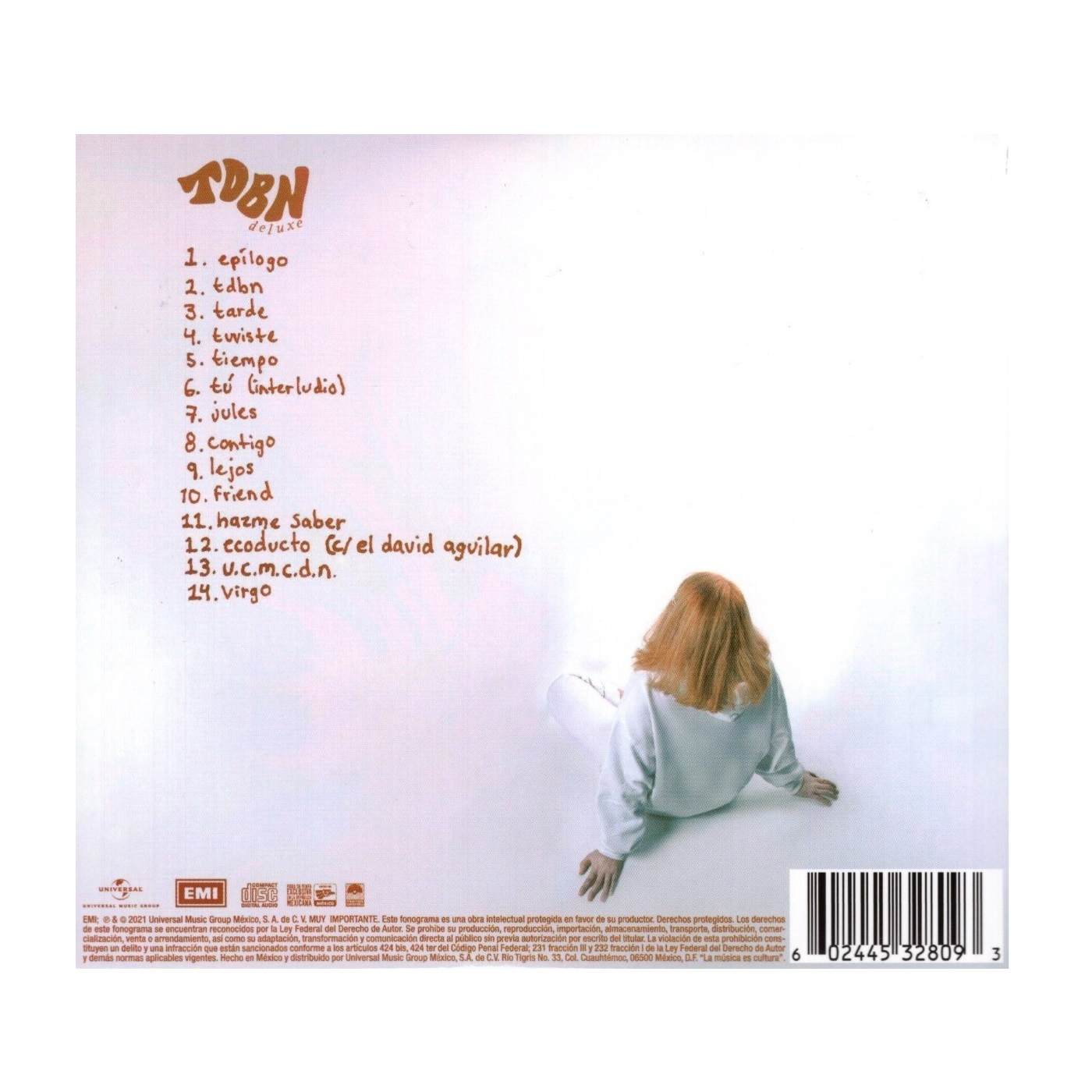 Foto 4 pulgar | Bratty - Tdbn / Deluxe - Disco Cd 14 Canciones Universal Music