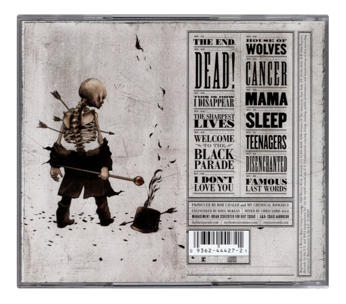 Foto 2 | My Chemical Romance - The Black Parade - Disco Cd - Nuevo