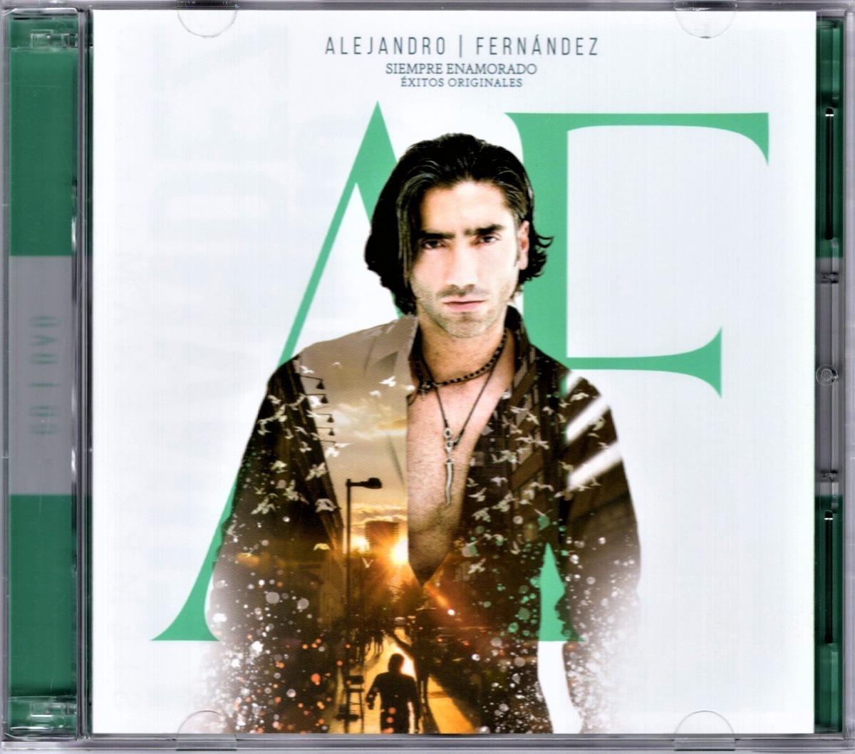 CD + DVD Alejandro Fernández Siempre Enamorado