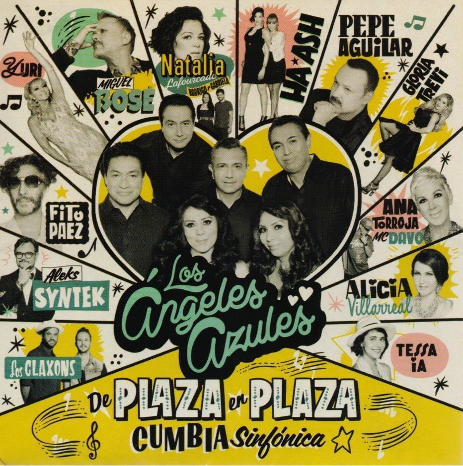 CD + DVD Los Ángeles Azules De Plaza en Plaza Cumbia Sinfónica