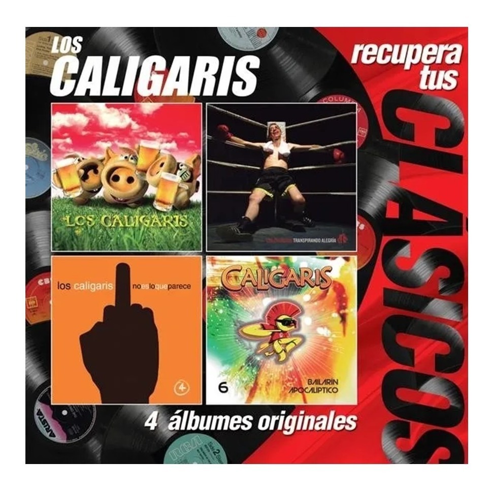 Foto 2 pulgar | CD 4 Discos Sony Music Recupera Tus Clásicos Caligaris