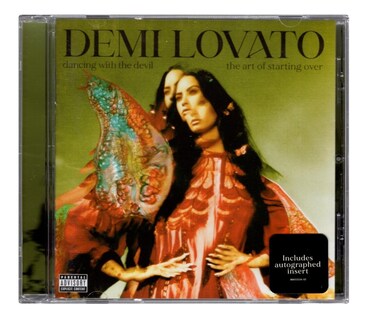 Foto 1 | Disco CD Autografiado Universal Music Demi Lovato Dancing With The Devil