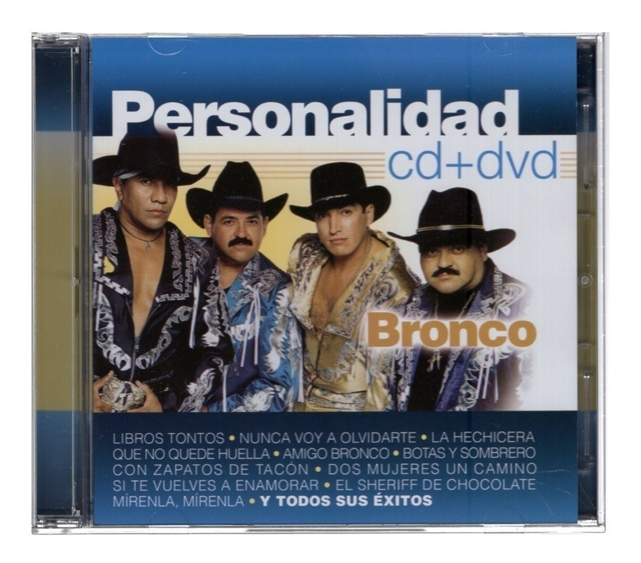 Foto 2 pulgar | Bronco - Personalidad - Disco Cd + Dvd Sony Music