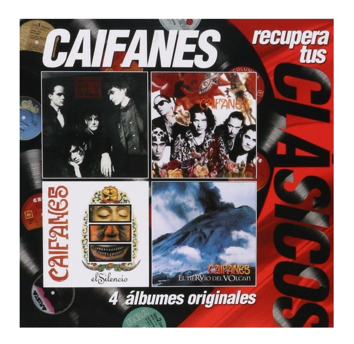 Foto 2 pulgar | Caifanes Recupera Tus Clásicos Box 4 Discos Cd Sony Music