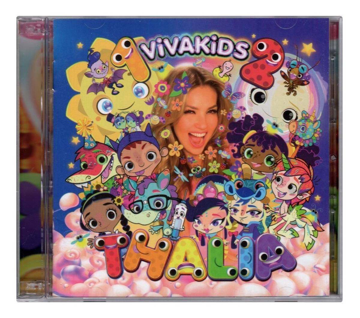 Foto 2 pulgar | Thalia - Viva Kids Vol 1 Y 2 - Disco Cd