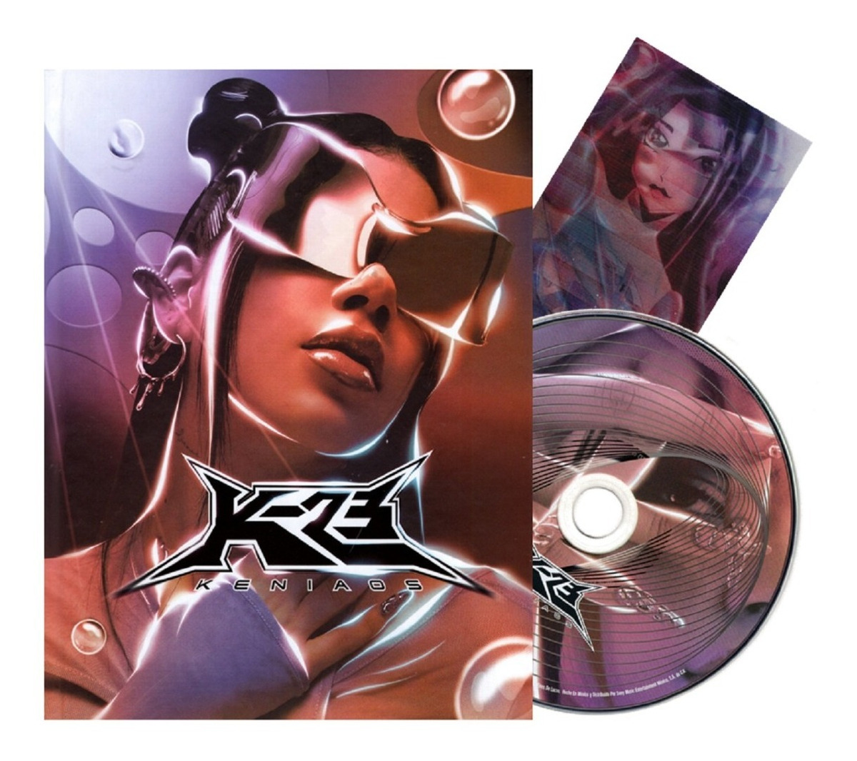 Foto 1 | Kenia Os K23 Digibook Lenticular Disco Cd