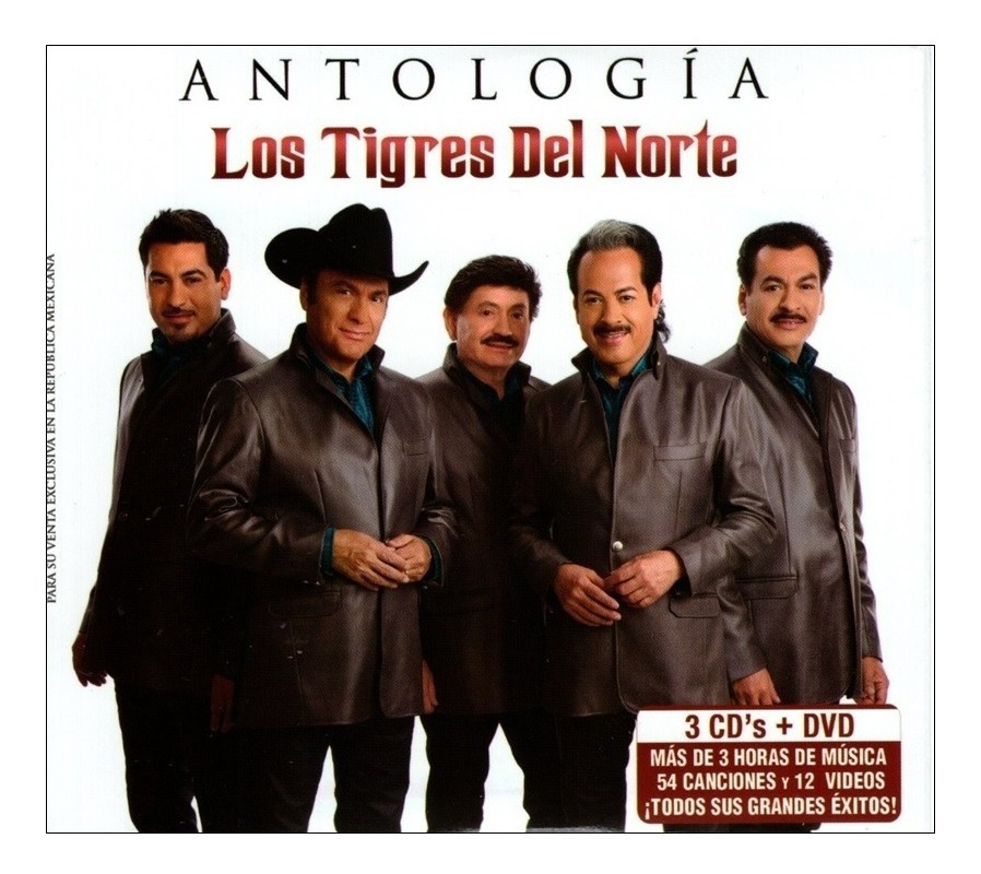 Foto 2 pulgar | 3 Discos CD más DVD Universal Music Antología de  Los Tigres del Norte Boxset