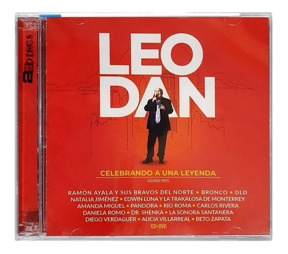 Disco con Dvd Leo Dan Celebrando a una Leyenda Sony Music