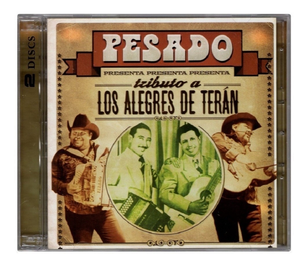 CD más DVD Universal Music Pesado Tributo A Los Alegres De Terán