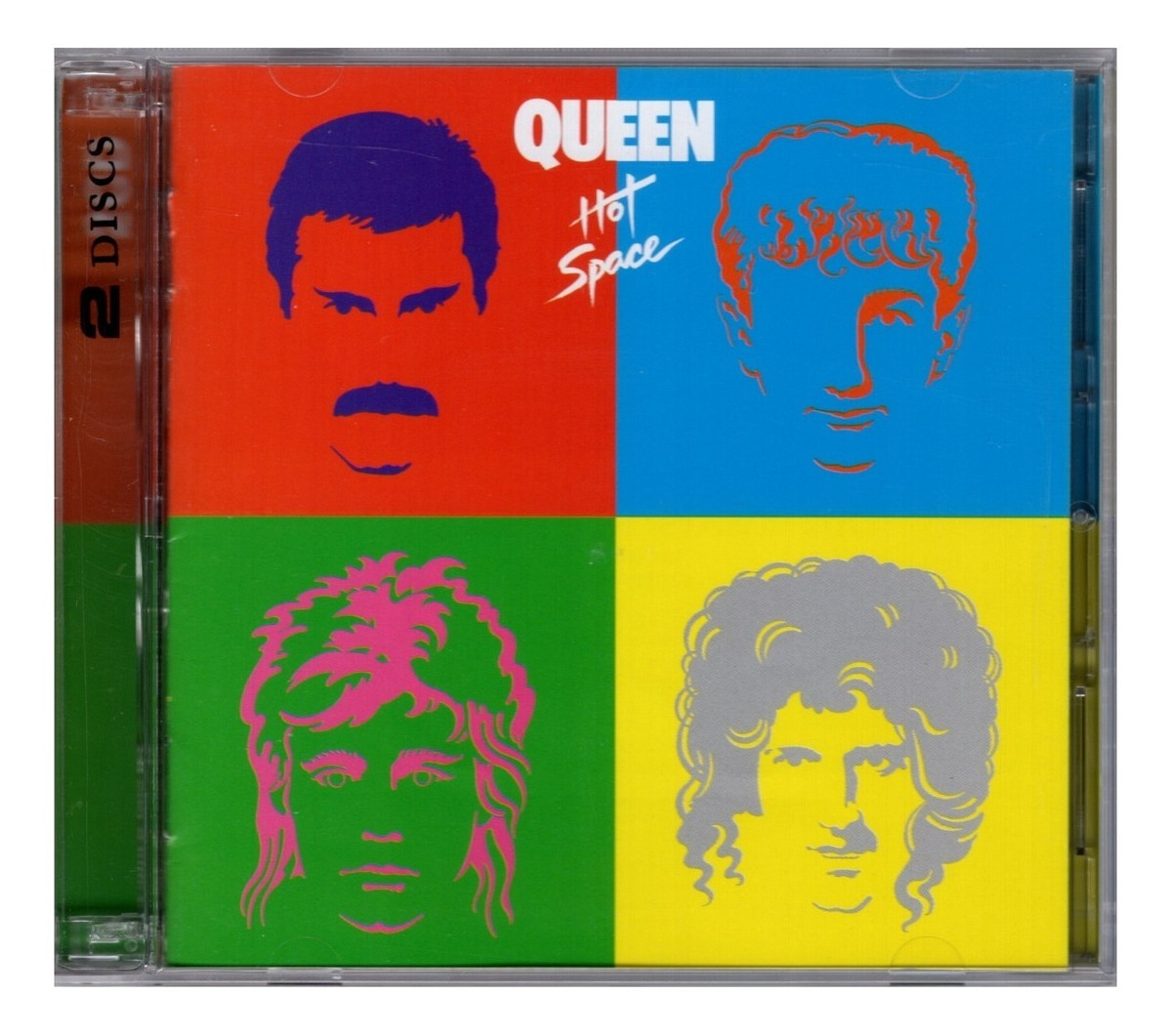 CD Queen Hot Space 2 Piezas