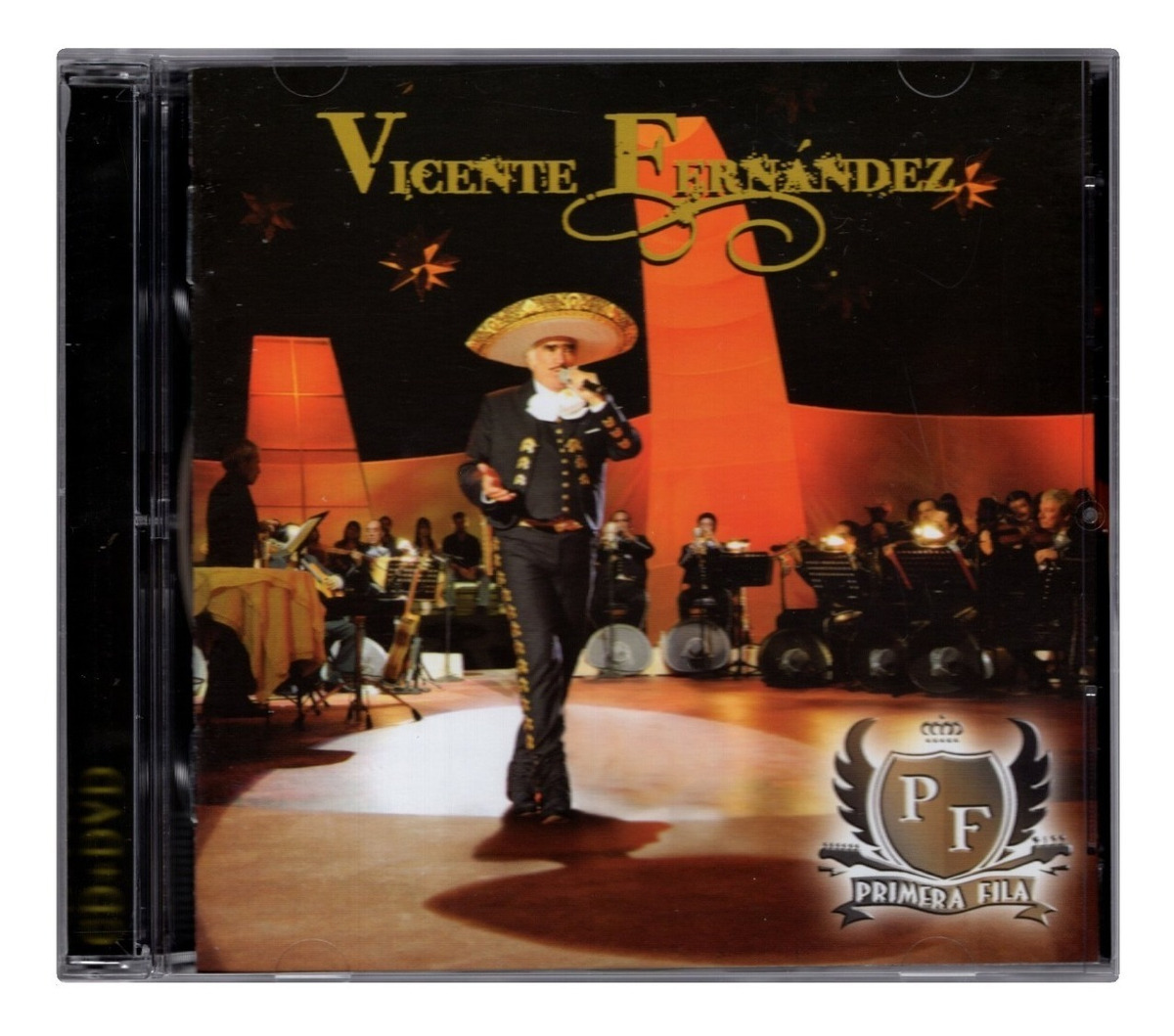 Foto 2 pulgar | CD más DVD Sony Music Vicente Fernández Primera Fila