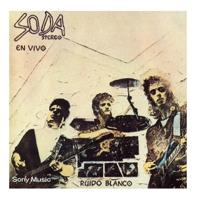 Foto 2 pulgar | CD Sony Music Soda Stereo Ruido Blanco En Vivo