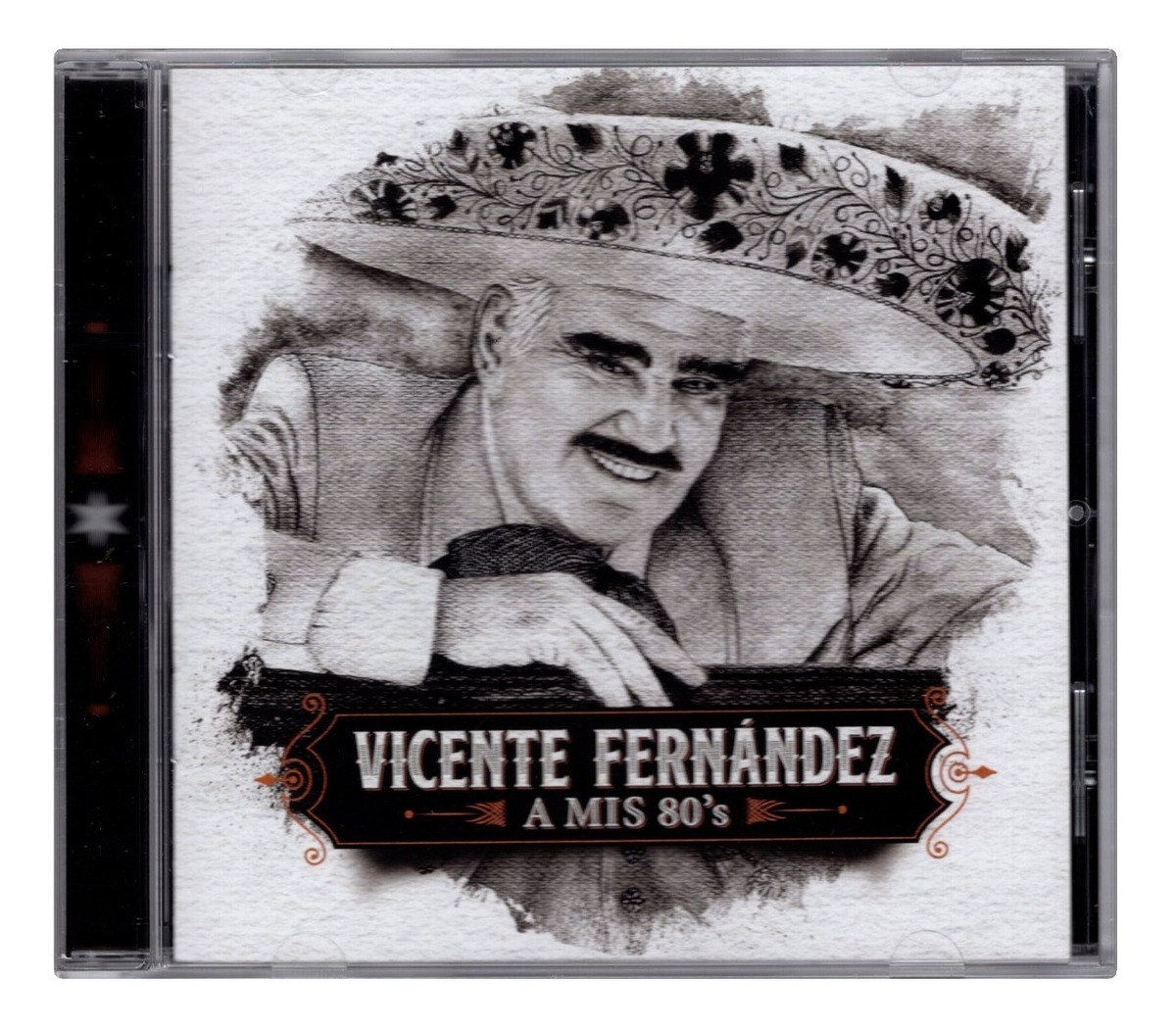 A Mis 80s - Vicente Fernández - Disco Cd Sony Music