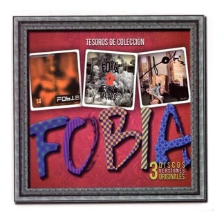 Foto 1 | 3 Discos Fobia Tesoros de Colección Box
