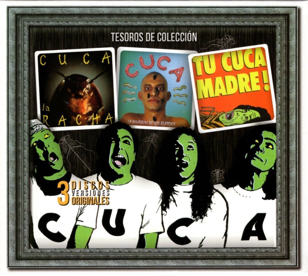 3 Discos  Cuca Tesoros de Colección