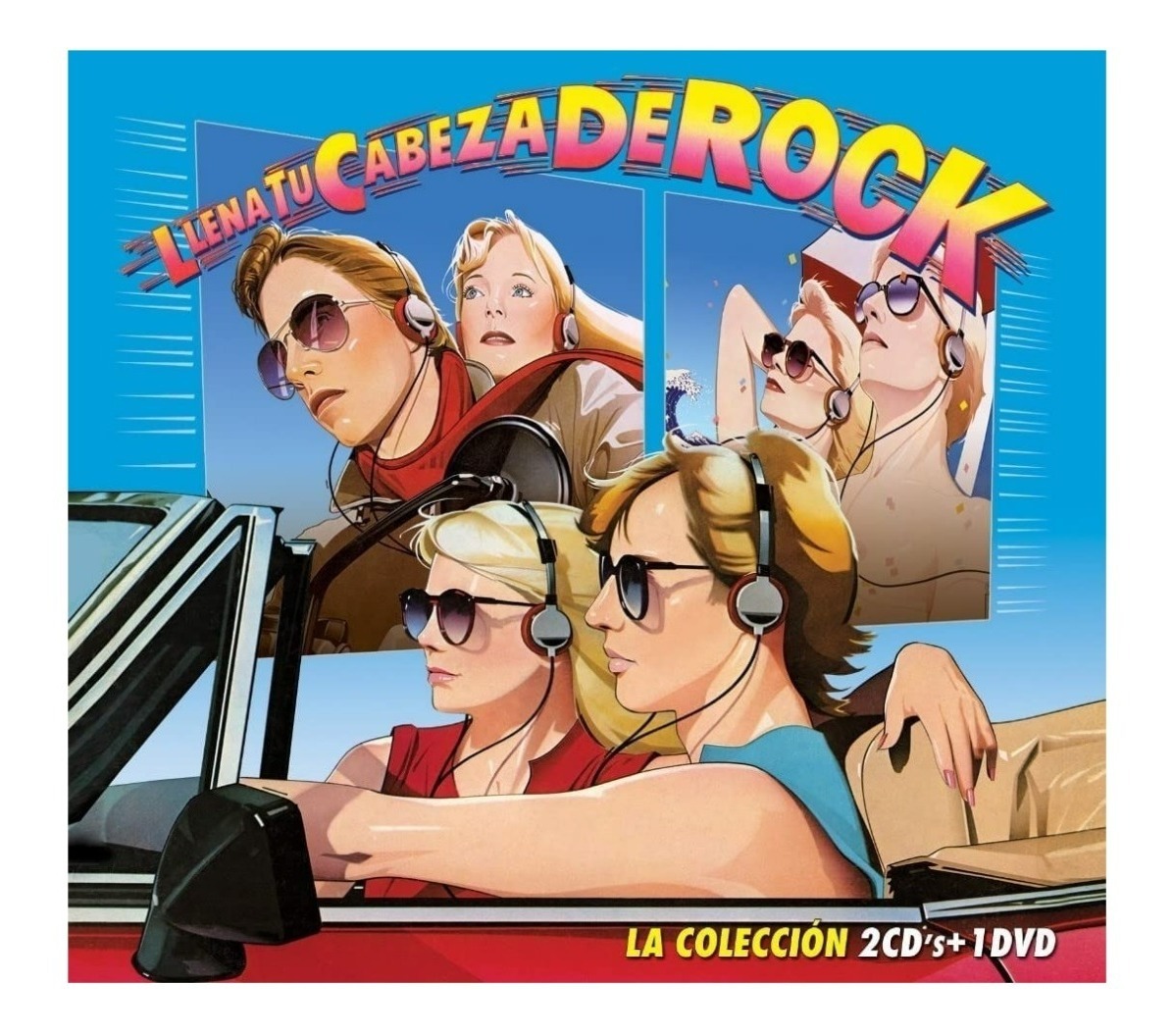 2 Cd + Dvd Llena tu Cabeza de Rock