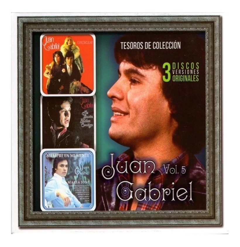 Foto 2 pulgar | 3 Cd  Juan Gabriel Tesoros de Colección Vol 5