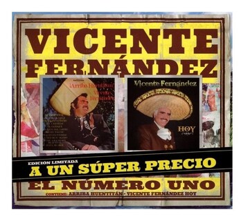 Foto 1 | 2 Discos CD Sony Music Vicente Fernández Arriba Huentitan & Hoy