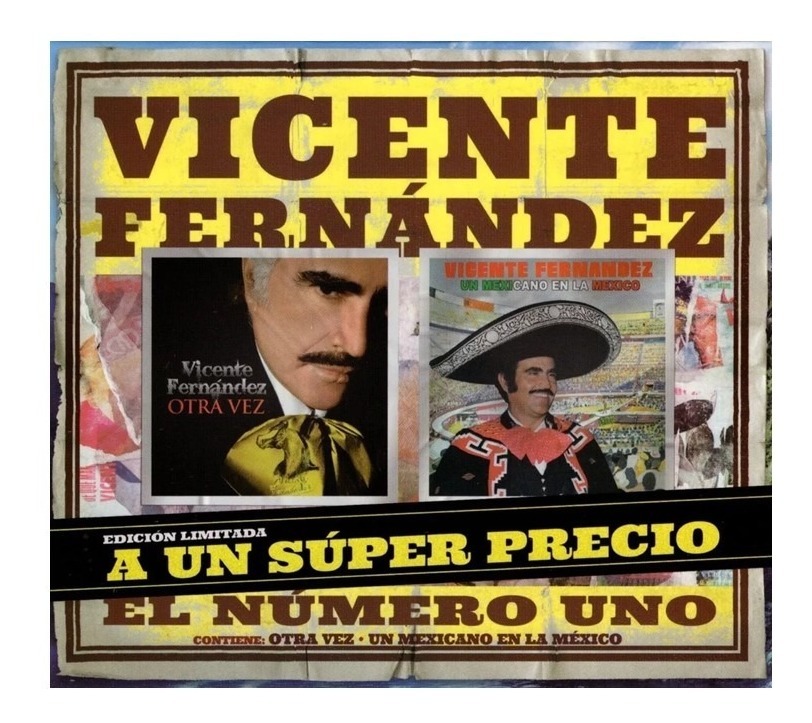 Foto 2 pulgar | 2 CD Vicente Fernández Otra Vez + Mexicano En La México