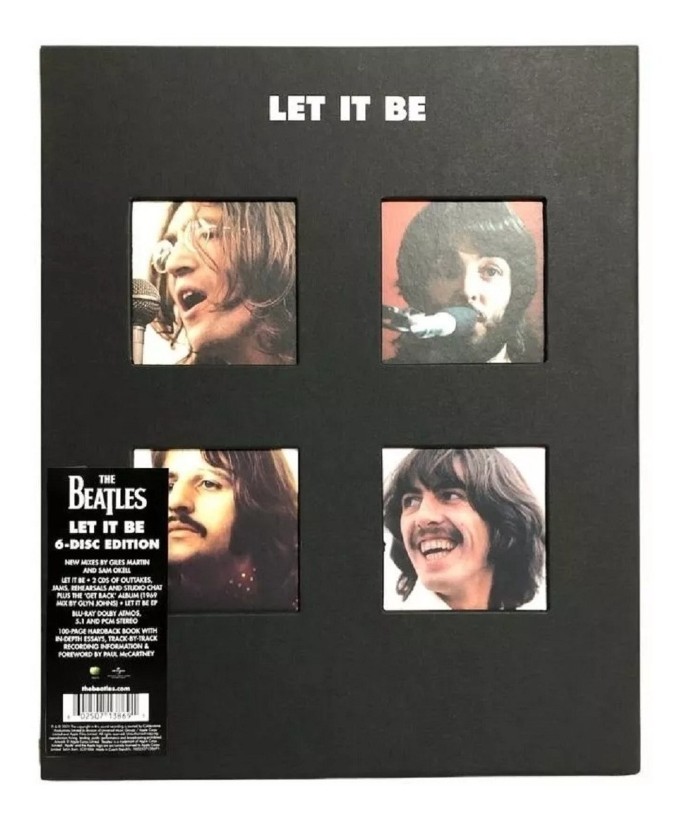 Foto 1 | The Beatles Let It Be 50th Super Deluxe Box 5cds + Blu-ray Universal Music
