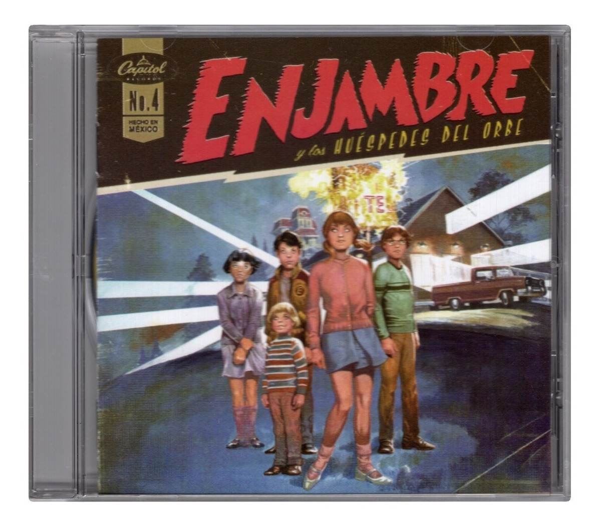 Disco Cd Enjambre  Y Los Huéspedes Del Orbe