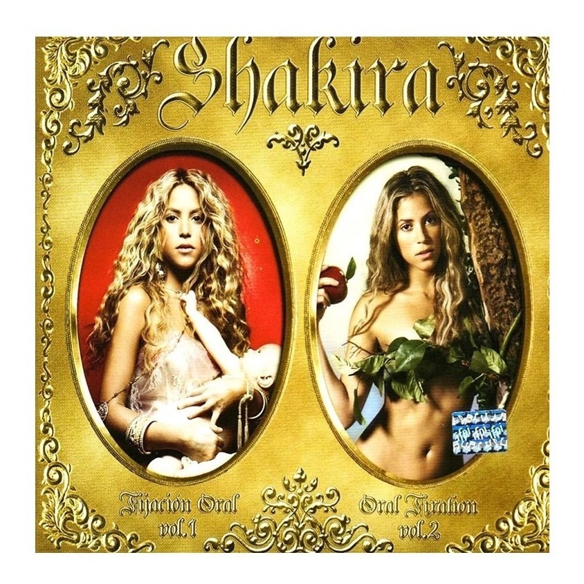 Foto 2 pulgar | 2 Discos CD Sony Music Fijación Oral Vol 1 más Vol 2 Shakira Boxset