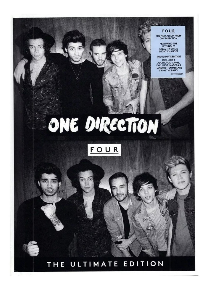 Álbum One Direction Four Deluxe Ultimate Edición Sony Music