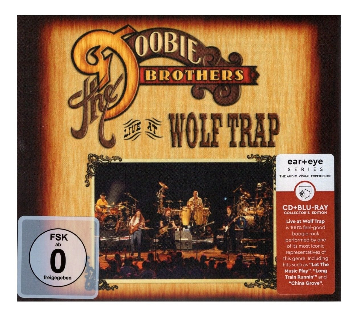 Foto 2 pulgar | Disco CD más Blu-Ray Sony Music The Doobie Brothers Live At Wolf Trap