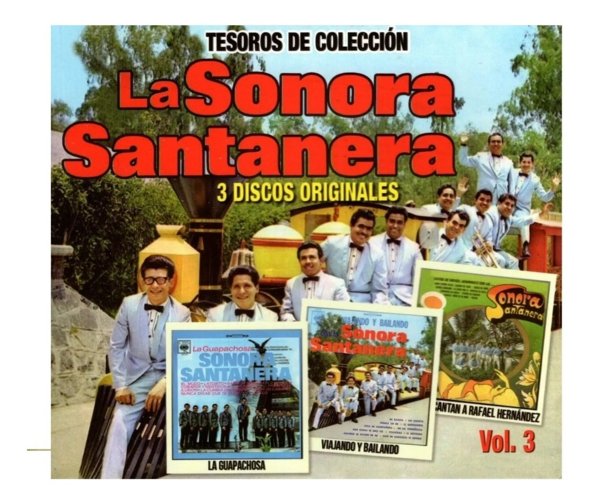 3 Cd La Sonora Santanera Tesoros de Colección Boxset